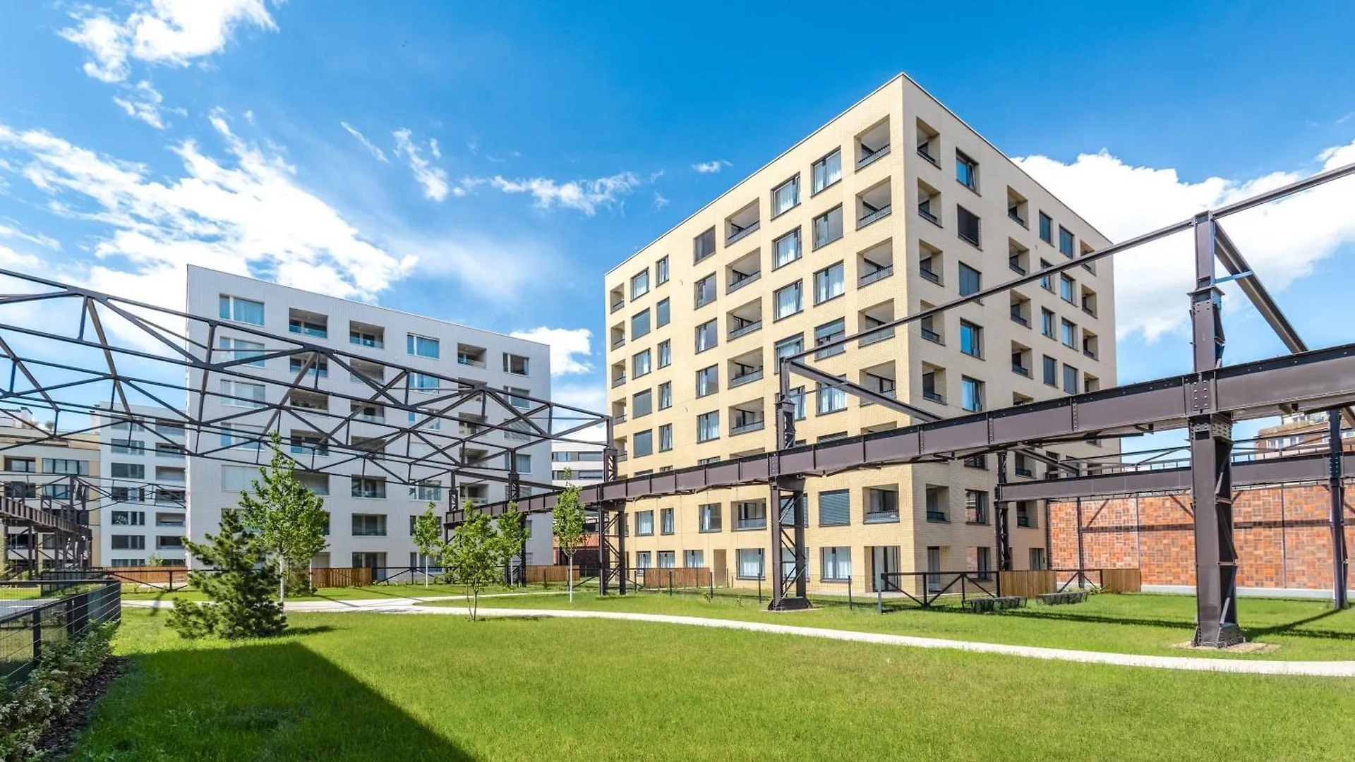 Apartmán Bright 2Br - 7Th Floor, Balcony, Free Parking By Gravity Praha