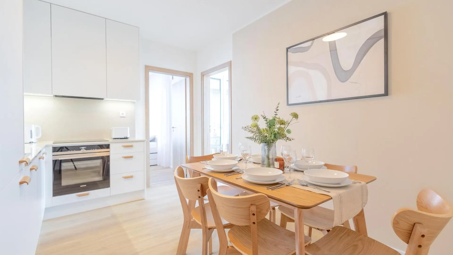 Apartmán Bright 2Br - 7Th Floor, Balcony, Free Parking By Gravity Praha 0*,